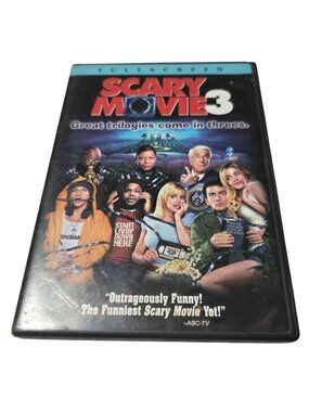 Scary Movie 3 DVD Anna Faris Regina Hall Comedy Horror Parody Spoof 2003